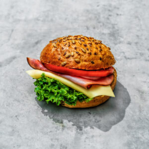 Grov fralla ost & skinka